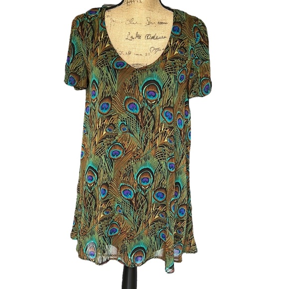 Show Me Your MuMu Dresses & Skirts - Show Me Your Mumu Peacock Mini Dress